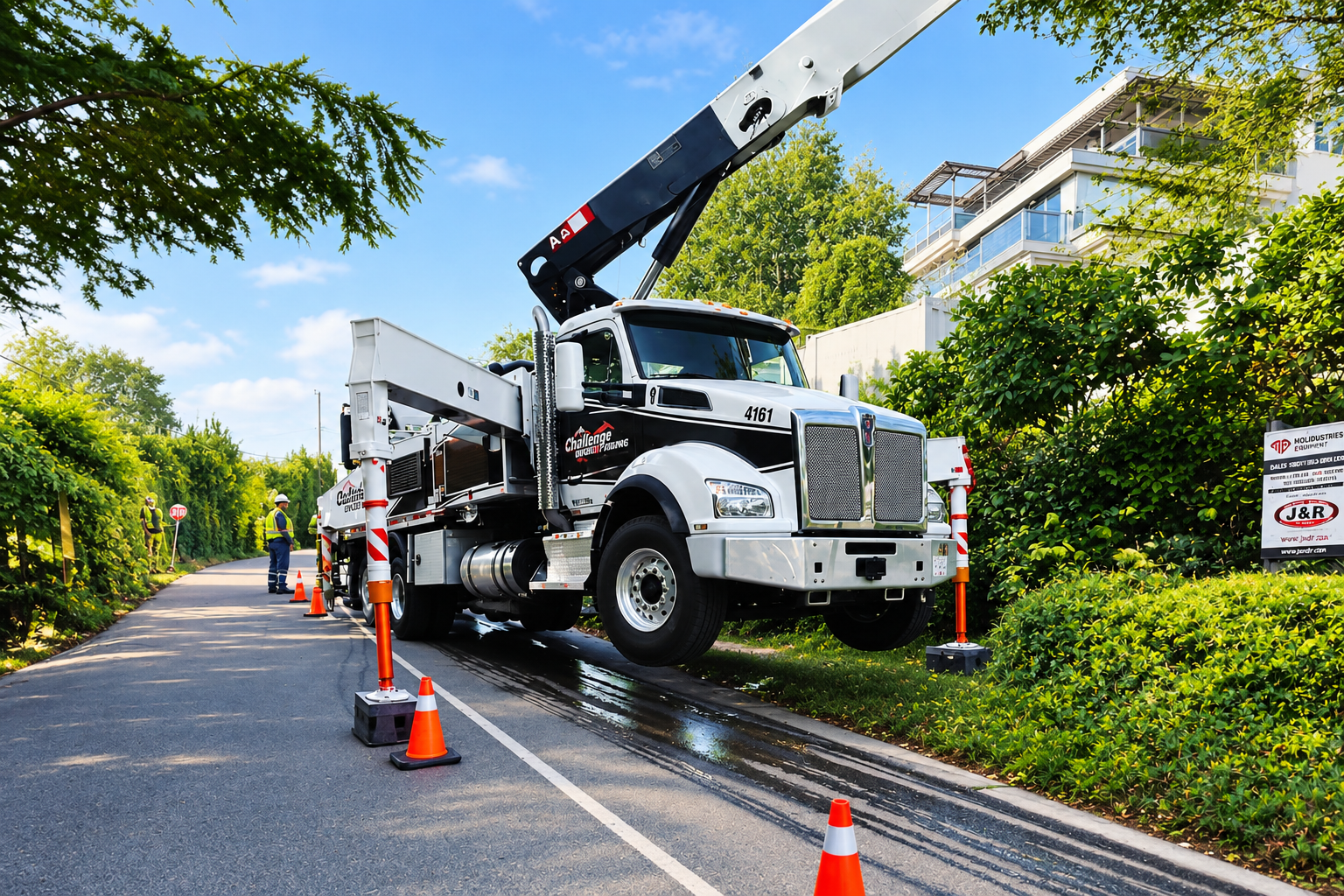 Construction project equipment used by Tactical Builders Group general contractors in Greater Vancouver